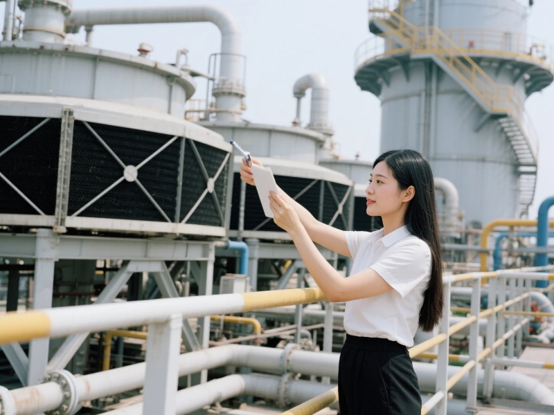 聚氨酯絕熱材料發(fā)泡劑五氟丙烷生產(chǎn)現(xiàn)場