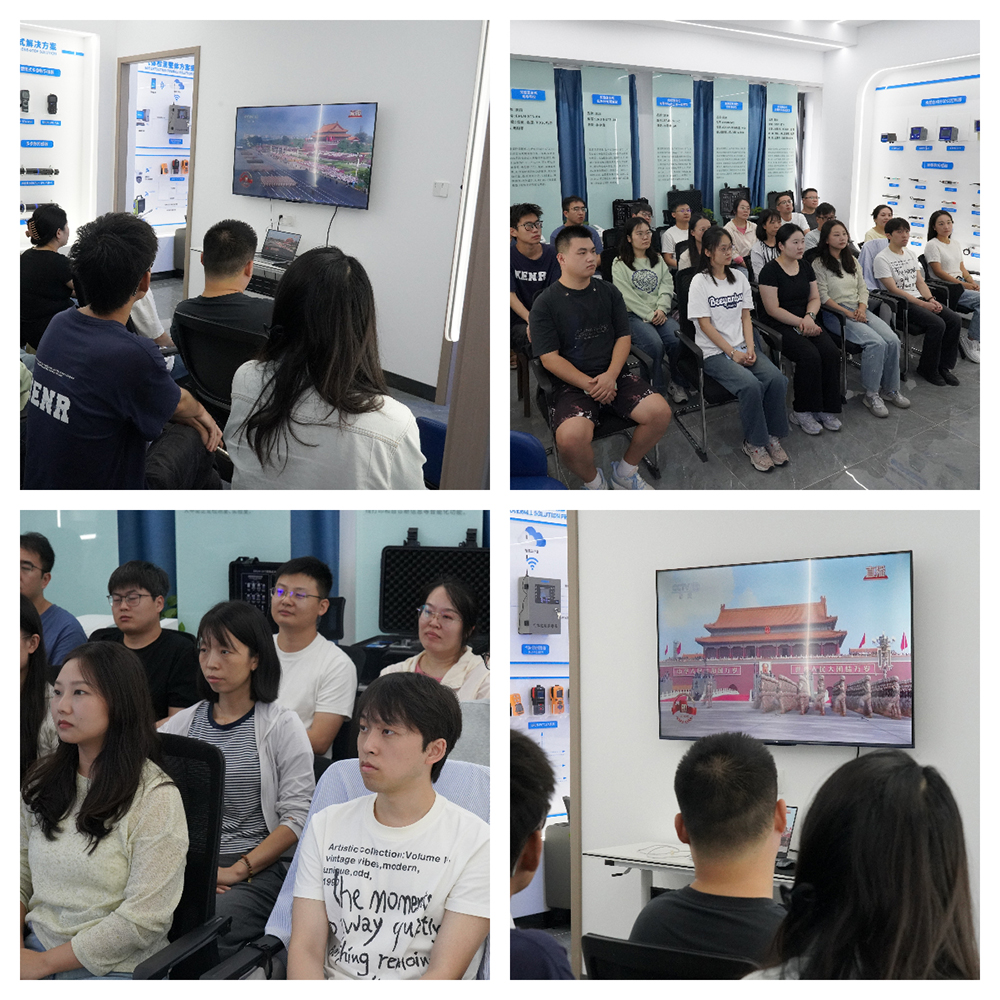 贏潤集團致敬抗戰(zhàn)勝利80周年：全員觀閱兵，傳承歷史精神